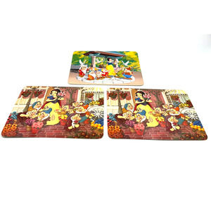 Vintage Lot 3 Disneyland Snow White Fantasy Bouquet Wishing Well Post Cards '79